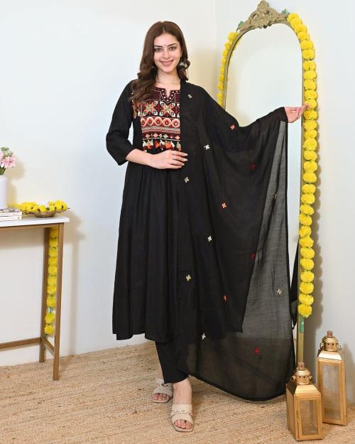 Jaipuri anarkali 3pcs wholesale kurti market kolkata